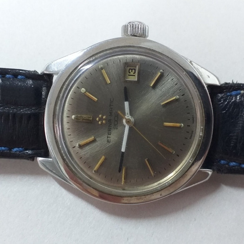 Relógio Eterna Matic Grandão 2002 Swiss Made Automático 70's