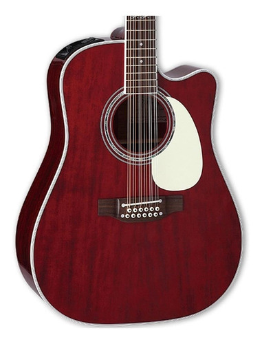 Guitarra acústica Takamine Signature Stories JJ325SRC-12 para diestros red stain brillante