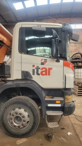 Scania P380 8x4 Volcador Caja 20m3 Chapa Hardox Trabajando