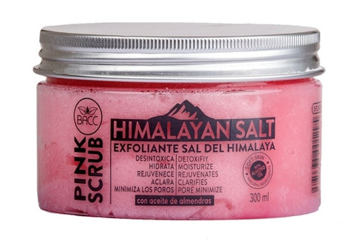 Bacc Exfoliante Con Sal Del Himalaya Pink Scrub 300ml 