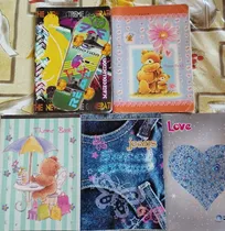 Comprar 7 Cuadernos Escolares Medianos Y Pequeños