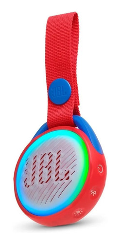 Parlante JBL JR Pop portátil con bluetooth waterproof apple red 110V/220V