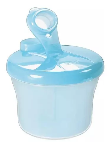 Dispensador Porta Leche Polvo Portatil Bebe 3 Niveles 2 Pzs