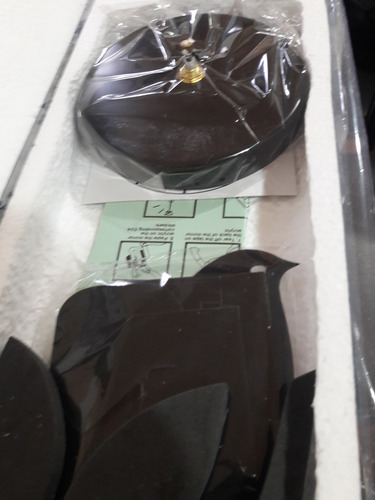 Reloj Gigante De Pared Modelo Romano Grandes Efecto 3d. Negro