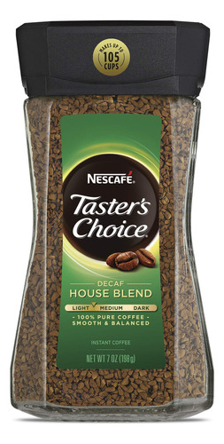 Nescafe Taster's Choice - Mezcla De Casa Descafeinada, Caf I