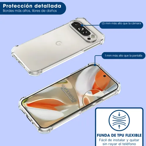 Forro Protector Celular Para Google Pixel 9 Pro Xl 2024