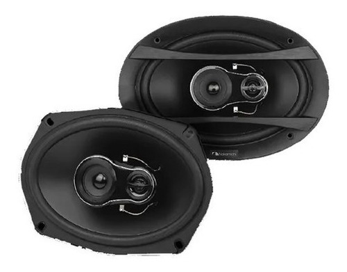 Par De Parlantes Nakamichi Nse6918 6x9 260w 4 Ohm 3 Vías