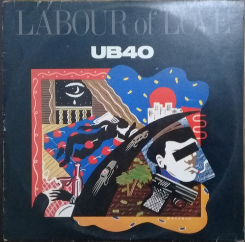 Lp Vinil (nm) Ub40 Labour Of Love Ed Br 1983 Excelente
