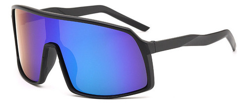 One-piece Riding Glasses Sunglasses Color Negro