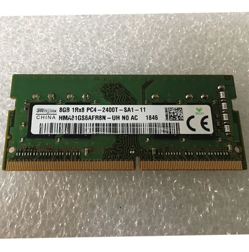 Memoria Ram Notebook Ddr4 8gb 2400mhz Pc4-2400t (Usado)