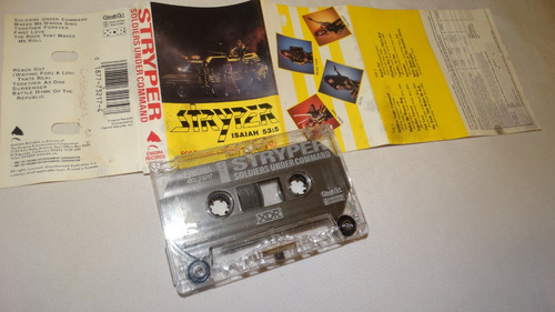 Stryper - Soldiers Under Command (enigma Records) (tape:vg - (Usado)