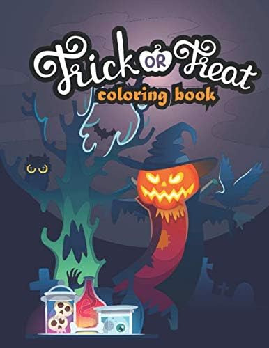 Libro: Libro Para Colorear Trick Or Treat:: Un Divertido Lib