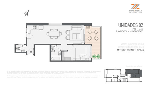 Excepcional 2 Amb A Estrenar En Construcción Mts Subte, Triunvirato Y Blvd Mendoza Apto Vivienda Y/o Profesional