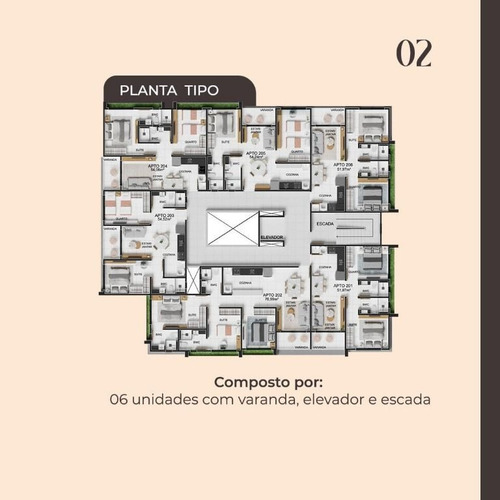 Imagem 14 de 16 de Apartamento À Venda, 51 M² Por R$ 209.000,00 - Portal Do Sol - João Pessoa/pb - Ap0971