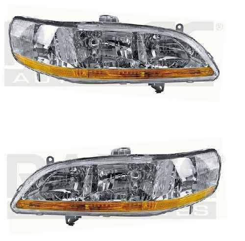 Par Juego Faros Honda Accord 1998 - 2000 Depo Sxc