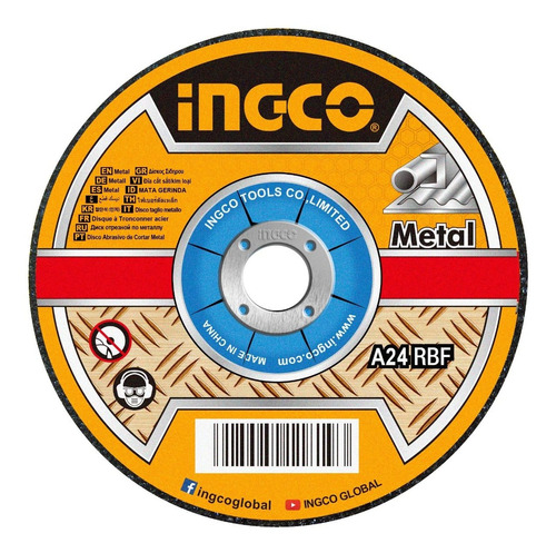 Disco De Pulir 7x1/4x7/8 Ingco Mgd601801