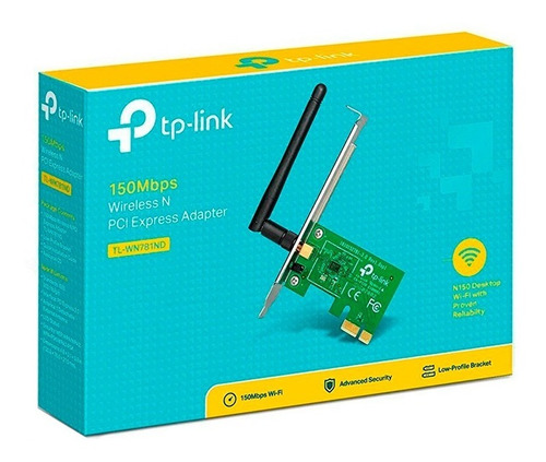 Adaptador Pci Express Inalámbrico N De 300 Mbps Tl-wn881nd