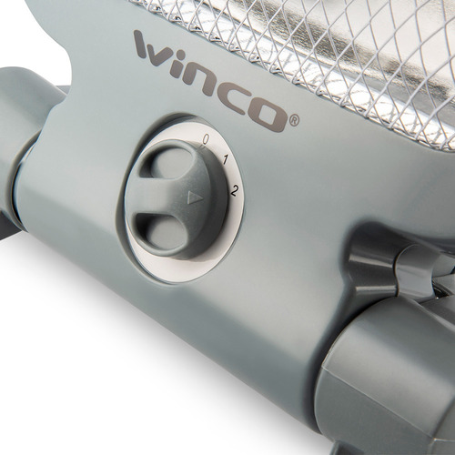 Imagen 3 de 10 de Estufa Electrica Halogena Caloventor Calefactor Winco W181