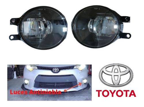 Par Faro Niebla Dlla Luz D Dia Toyota Corolla 2015 2016 2017