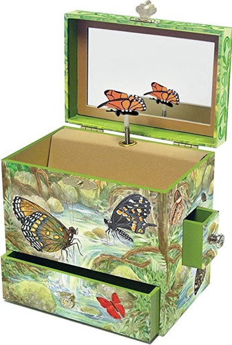Enchantmints Joyero Musical Monarch Butterfly  Joyero Para