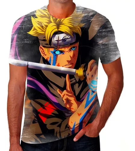 Camisa Camiseta Envio Hoje Boruto Anime Naruto Desenho 07