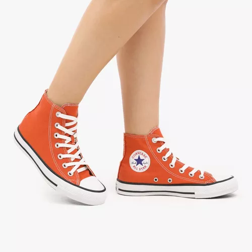 Converse chuck taylor all star hi preto branco - Di Gaspi - Roupas