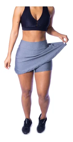 Short Saia Fitness Academia Bermuda Legging Suplex