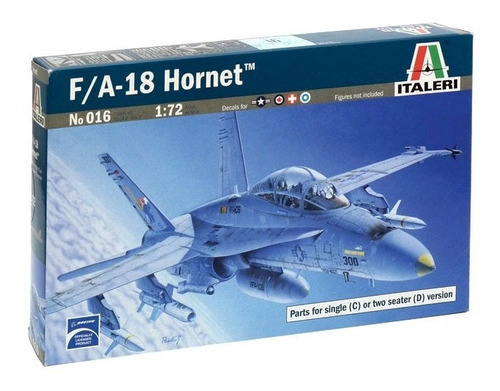 F/a-18 Hornet - 1/72 - Italeri 016