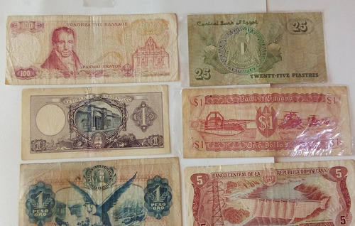 Lrbl. Billetes Del Mundo Varios Coleccionables (Usado)