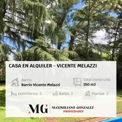 Imagen 1 de 13 de Casa En Alquiler - Vicente Melazzi, Ezeiza
