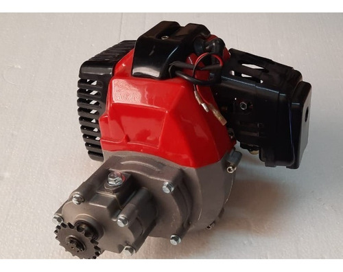 Imagen 4 de 6 de Motor 49cc2t Con Con Reductos Centrifugo 17t
