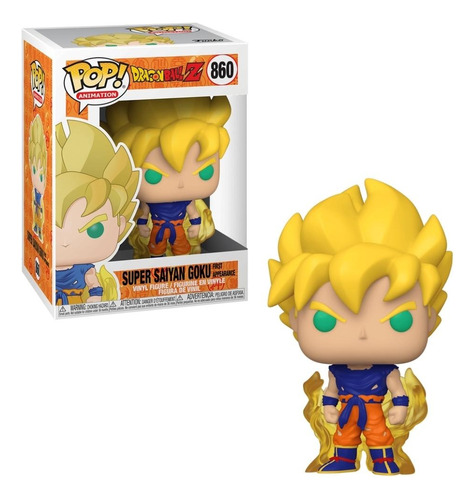 Boneco Funko Pop Animation: Dragon Ball Z S8 - Ss Goku