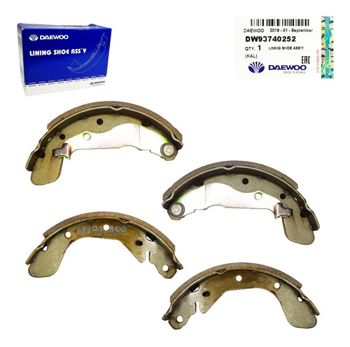 Imagen 4 de 7 de Banda Freno Traseras Aveo Clasico Lt Ls Speed Original