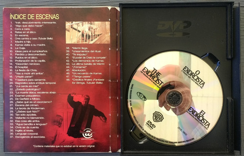 El Exorcista Dvd Orig The Exorcist Linda Blair 1973 Extended (Usado)