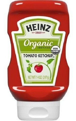 Catsup Heinz Orgánica Ketchup 369 Gr