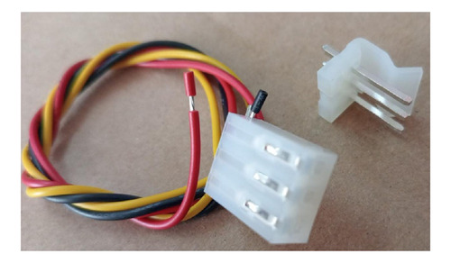 10 Cables Arnes Conector Hembra/macho 3 Pines Awg 26