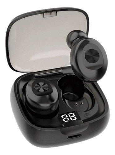 - Auricular In-ear Gamer Inalámbrico Xg-8 Negro Con Luz Led