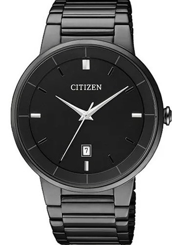 Reloj Analogo Clasico Para Hombre Citizen Bi5017-50e Color de la correa Negro Color del bisel Negro Color del fondo Negro