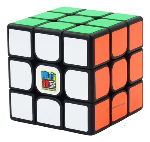 Cubo Rubik Moyu Mfjs Rs3m 2020 Magnético 3x3x3 Fondo Negro