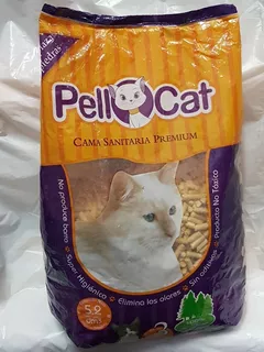 Pell Cat X 20 Kg (5 U. X 4 Kg C/u)-pellet De Madera Pino-eco