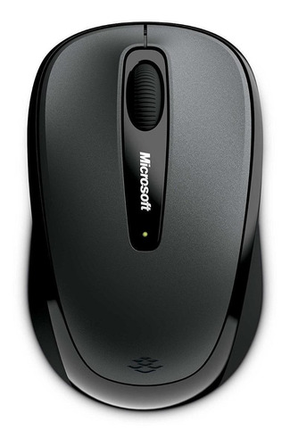 Mouse inalámbrico Microsoft  Wireless Mobile 3500 negro