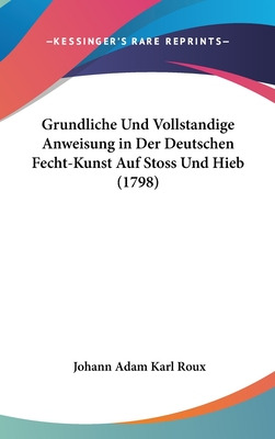 Libro Grundliche Und Vollstandige Anweisung In Der Deutsc...