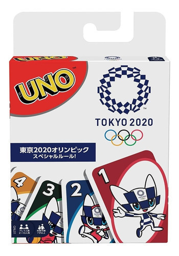 Uno Olimpiadas Tokyo 2020 Juego De Cartas