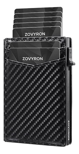 Zovyron Cartera Delgada Inteligente Para Hombres, Cartera Em