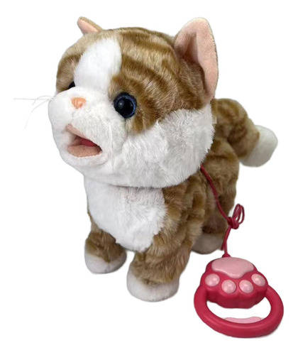 Gato Eléctrico, Encantador Juguete De Peluche, La Estilo C
