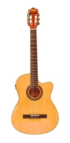 Guitarra Electrocriolla Media Caja Corte Eq Texas Cg30