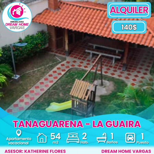 Apartamento En Alquiler Vacacional  Tanaguarena  La Guaira