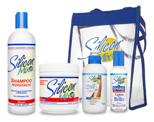 Conjunto De Cuidados Com O Cabelo Silicon Mix Shampoo E Cond