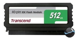 Ide Flash Module Dom 40 Pinos 512mb Transcend Ts512mdom40v-s