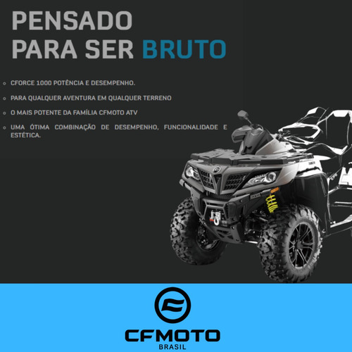 Quadriciclo Cfmoto 1000 Ñ Honda Polaris Canam Segway